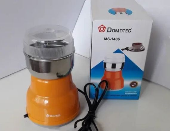 Кофемолка электрическая Domotec MS-1406 220V/150W | Зображення 1