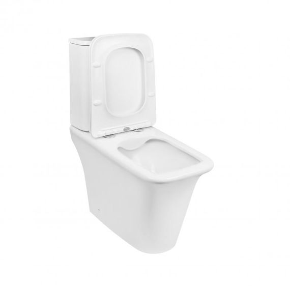 Унітаз-компакт QTAP Kalao Rimless QT08221213AW c бачком і сидінням Soft Close дюропласт | Зображення 8