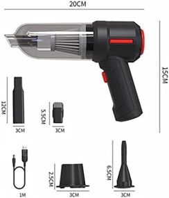Портативний автомобільний пилосос з потужністю 120 Вт XPRO DK-03 HL-103B (43703-DK-03_429)