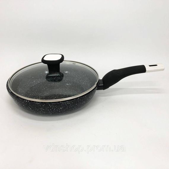 Сковороды с покрытием от пригорания UNIQUE UN-5114 22 см, Сковорода для любителей готовить FC-29 | Зображення 1