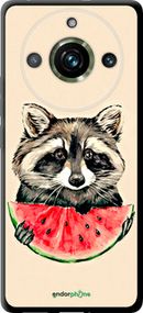 Чохол на Realme 11 Pro Єнотик з кавуном "4605b-3077-2448"