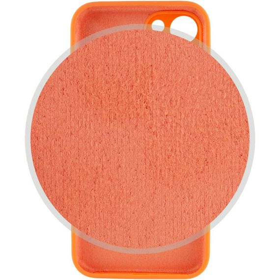 Чехол Silicone Case Full Camera Protective (AA) для Apple iPhone 14 Plus (6.7") Оранжевый / Kumquat | Зображення 2