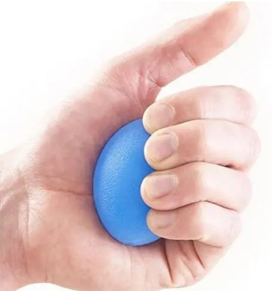 Набір силіконових еспандерів-яйце (тренажер для кисті) PowerPlay PP-4340 Power Grip Set (набір 3 шт) (PP_4340) | Зображення 6