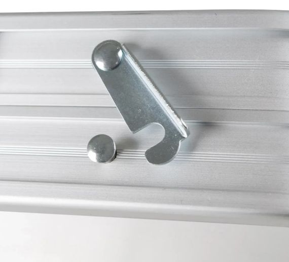 Стіл Bo-Camp Premium 90x60 см Grey (1404402) (DAS303276) | Зображення 2