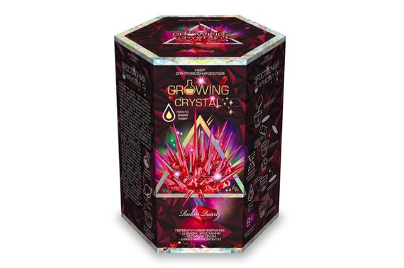 Набір для дослідів GRK-01-01U,02U,03U..08U "GROWING CRYSTAL" в коробці DANKO | Зображення 4