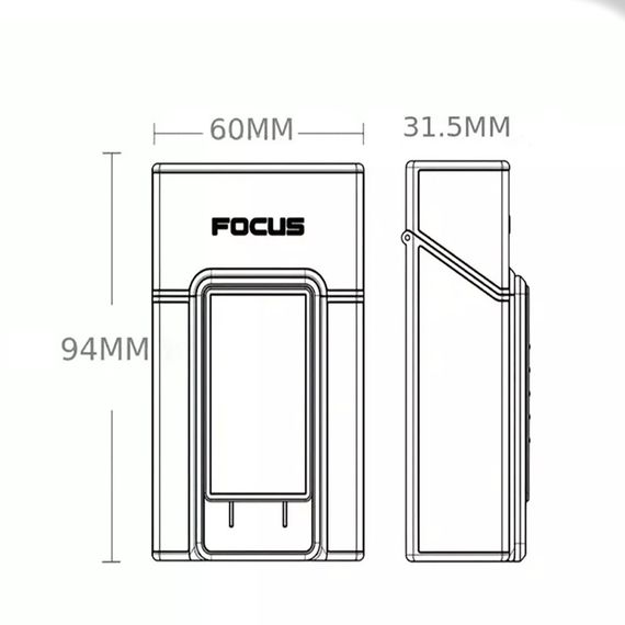 Футляр Со Встроенной Зажигалкой USB Под Пачку Сірий | Зображення 6