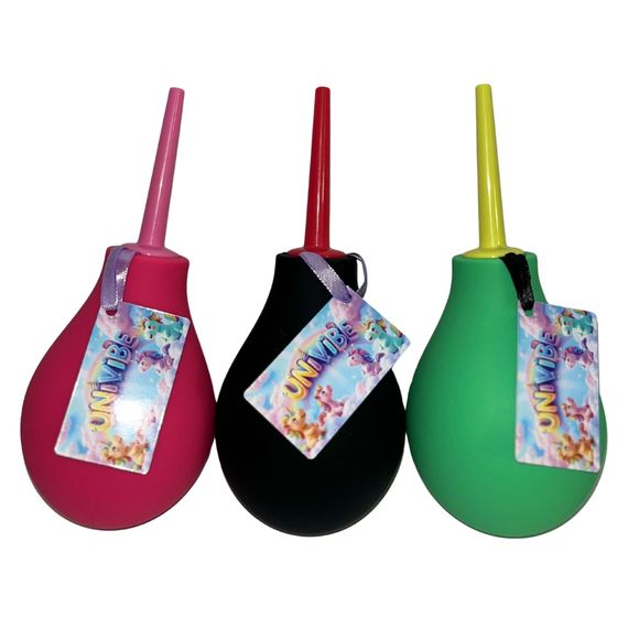 Анальный душ UNIVIBE Pink and Pink рожевий Sex Aura | Зображення 3