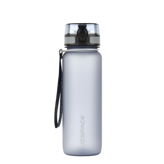Бутылка для воды UZSPACE 3056(Grey) 1500 мл, серая