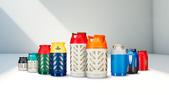 Газовий балон Hexagon Ragasco  композитний HR12.5L, пропан 5 кг, бутан 6 кг (100578) | Зображення 6