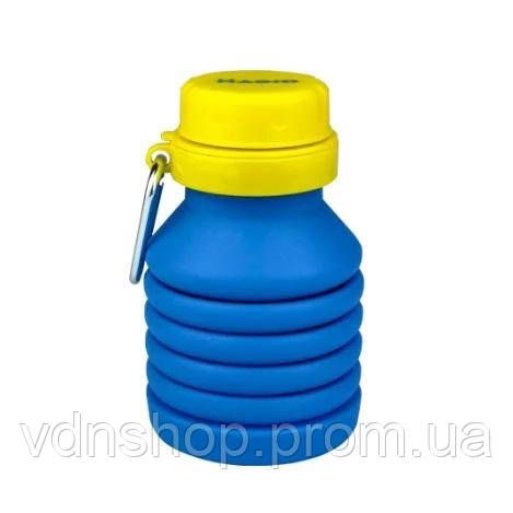 Стакан складной, Складная эко чашка, Кружки для похода кемпинг, Складная чашка, Силиконовые стакан GR-28 | Зображення 1