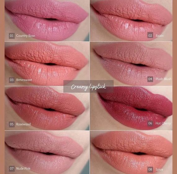 Кремова помада для губ Farmasi 01 Country Rose 4 г | Зображення 7