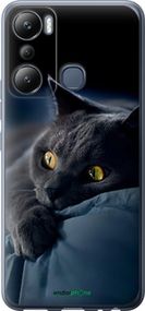Чохол на Infinix Hot 20i Димчастий кіт "825u-2964-2448"