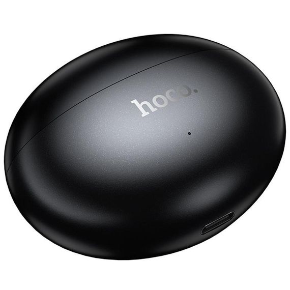 Беспроводные TWS наушники Hoco EA8 Warm clip-on (App) Metal gray | Зображення 3