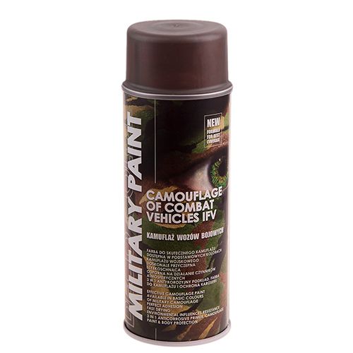 Deco Color Фарба аероз. 400ml Military Paint/mud brown/брудно-коричневий