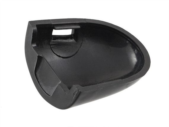 Renault Laguna II (01-07) левая = правая заглушка ручки двери черная без отверстия 8200036411, Рено Лагуна 2 | Зображення 1