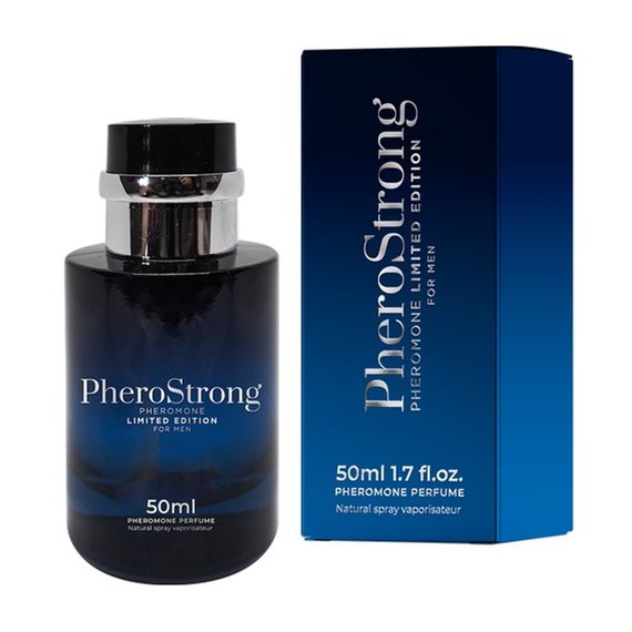 Туалетна вода із феромонами PheroStrong Limited Edition for Men 50 ml, 3200039 sexstyle