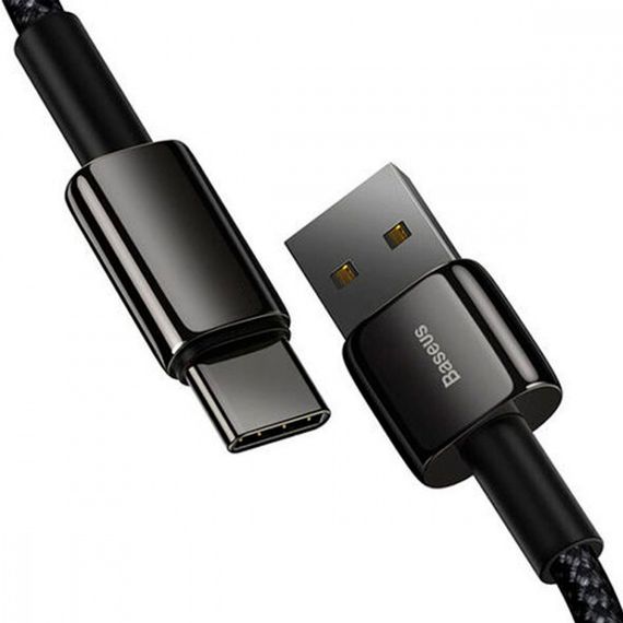 Кабель Baseus Tungsten Gold Fast Charging Lightning 2.4A (2m) | Зображення 4