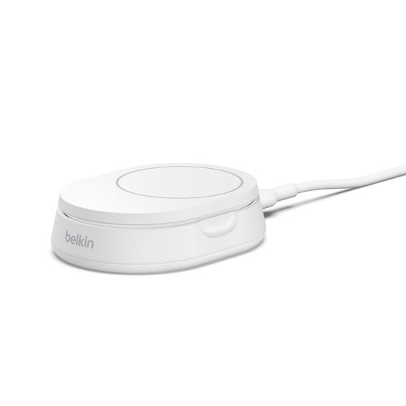 Зарядний пристрій Belkin бездротовий 15Вт Magnetic Stand Qi2, білий (WIA008BTWH) | Зображення 3