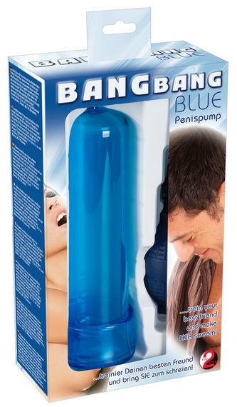 Вакуумная помпа - Bang Bang Penis Pump Blue sexstyle | Зображення 3