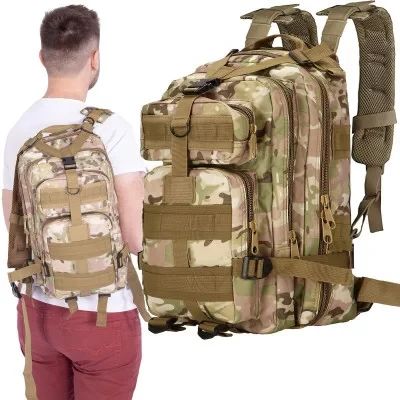 Тактичний військовий рюкзак MOLLE – Ідеальний вибір для фронту та активного відпочинку 30л | Зображення 7