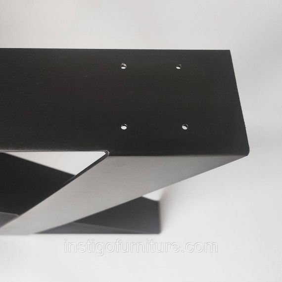 Комплект опор для стола из металла 500×104mm, H=730mm (Стальная пластина: 100x4,0mm) | Зображення 5