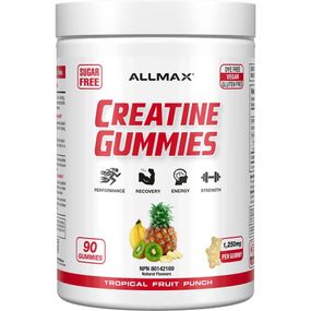 Creatine Gummies 1,250 mg, 90 Gummies (Tropical Fruit Punch)