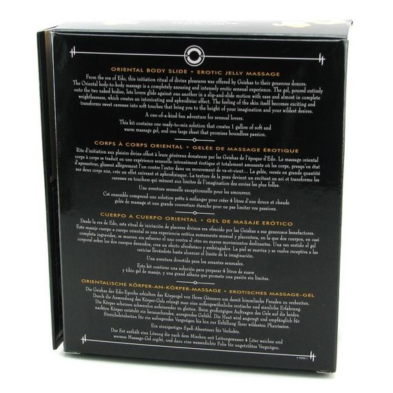 Гель для NURU-масажу Shunga Oriental Body-to-Body – Exotic Fruits (2 x 225 мл) плюс простирадло | Зображення 3