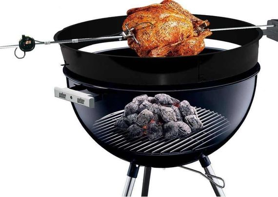 Веретено електричний для вугільних грилів 57 см - Weber 7494 Код: 003895 | Зображення 4
