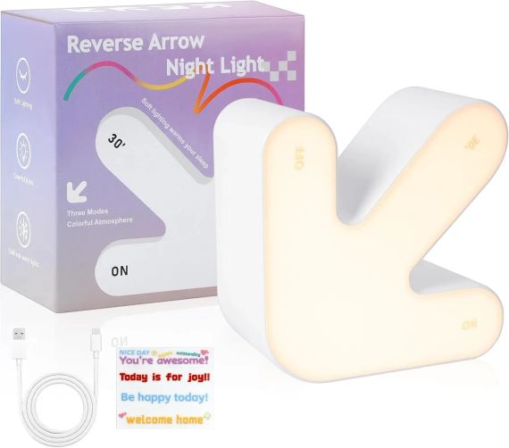 Ночник в виде стрелки / Светильник "Reverse Arrow" AND1491 | Зображення 4