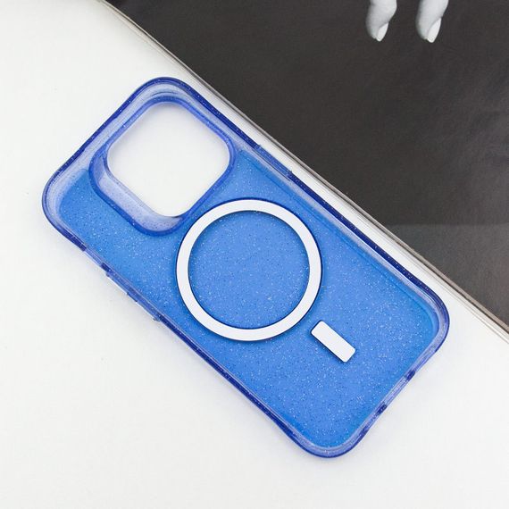 Чехол TPU Radiance with MagSafe для Apple iPhone 14 Pro Max (6.7") Blue | Зображення 3