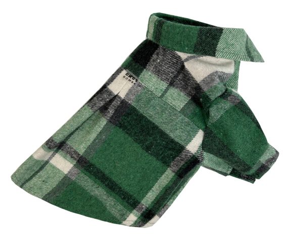 Сорочка картата зелена RUB-52 | Зображення 3