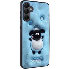 TPU+PC чехол Prisma Fluffie для Samsung Galaxy A36 5G Sheep