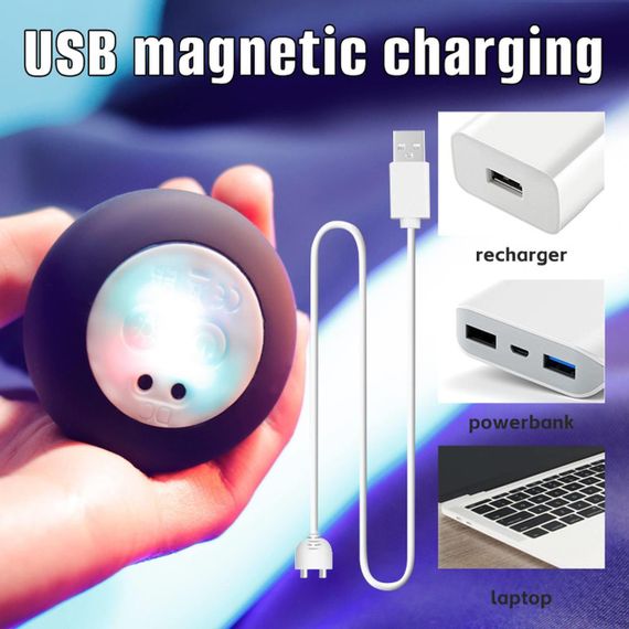 Анальна пробка - Thrusting Anal Plug Black Sex Aura | Зображення 4