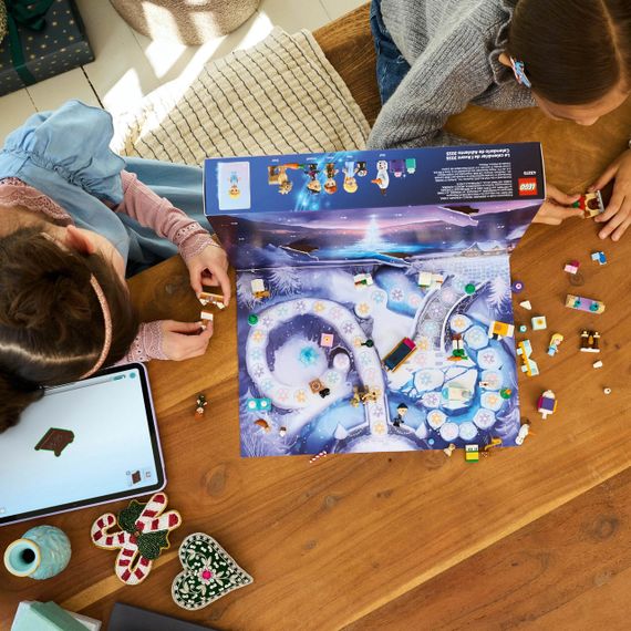Новорічний адвент календар 2025 ЛЕГО Дісней Крижане серце Оригінал LEGO Disney Frozen Advent Calendar 2025 | Зображення 3