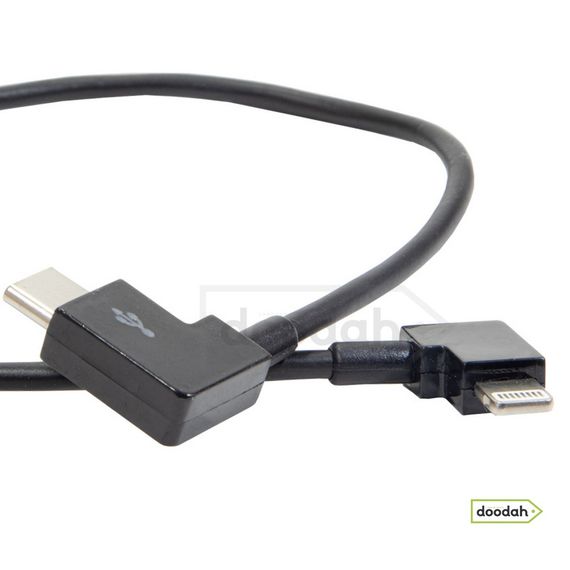 Кабель передачі даних OTG USB OTG Type C - Lightning iOS для пульта  DJI AIR 2, Mini 2