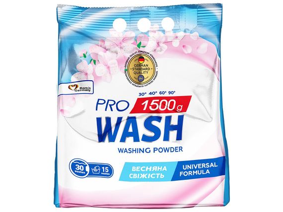 ProWash порошок для прання універсальний Весняна свіжість 1500г