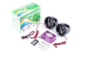 Аудиосистема   (3, черные, сигн., МР3/FM/MicroSD/USB, ПДУ, разъем ППДУ 3.5mm)   ZUNA