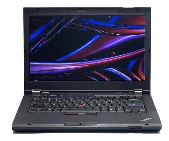 Ноутбук Lenovo ThinkPad T420 / 14" (1366x768) TN / Intel Core i5-2520M (2 (4) ядра по 2.5 - 3.2 GHz) / 4 GB DDR3 / 180 GB SSD / Intel HD Graphics 3000 / DVD-RW / WebCam б/у | Зображення 1