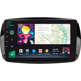 Штатна магнітола Sigma PRO 98128 2K 8+128 Gb Mercedes Benz Smart Fortwo 3 C453 A453 W453 2014-2020 9" (L1)
