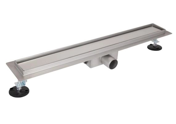 Лінійний трап Qtap Taurus Tile500 із нержавіючої сталі, з сухим затвором під плитку QTTAUTILE500