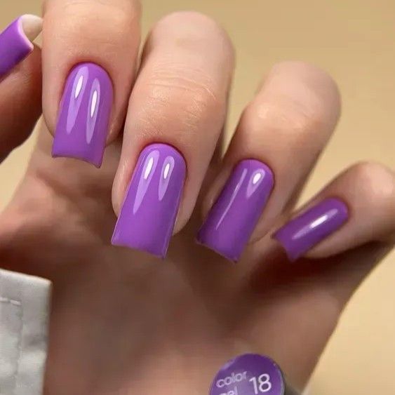 Гель-лак Valeri 018 "Пурпурна орхідея" 6мл | Зображення 1