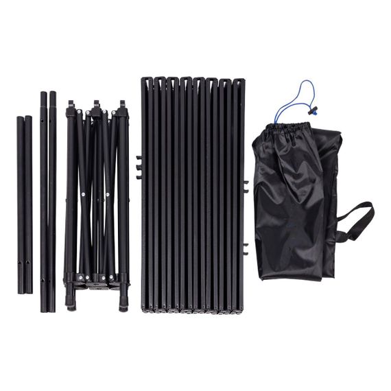 Стол для пикника раскладной туристический 95х55х50 см стол походный для отдыха на природе Черный | Зображення 8