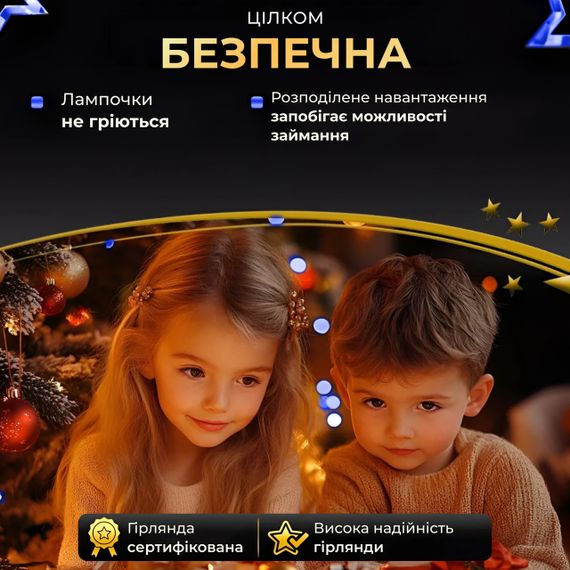 Гірлянда роса на пульті 200 метрів на 2000 led світлодіодів крапля на зеленому дроті синя 2000L200MGBL | Зображення 2