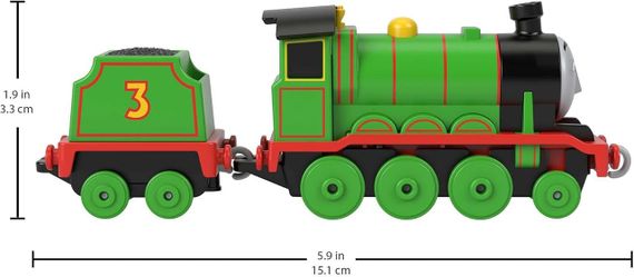 Металевий поїзд Генрі з Паровозик Томас і друзі Оригінал Thomas & Friends Henry | Зображення 2