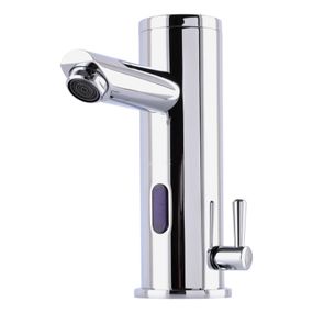 Смеситель сенсорный для умывальника HOTEC 19.115-DC/AC