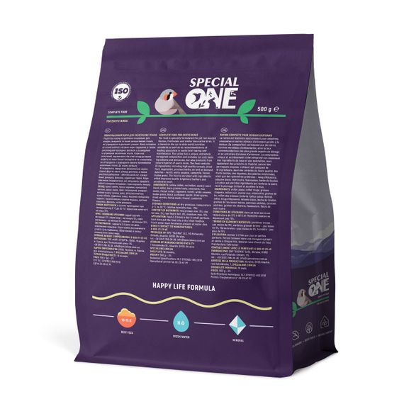 Корм для екзотичних птахів Special One, 500 гр | Зображення 2