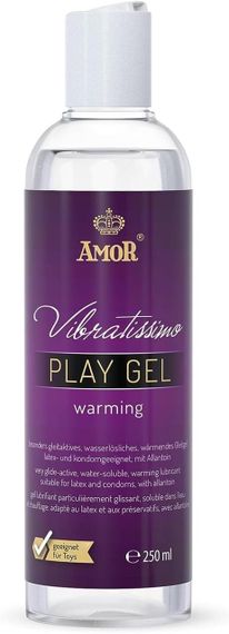 Разогревающий лубрикант - Vibratissimo Play Gel Warming, 250 мл sexstyle