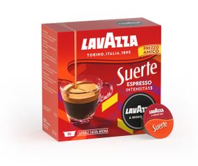 Кофе в капсулах Lavazza A Modo Mio Suerte 36 шт. (Лавацца Модо Мио). Италия