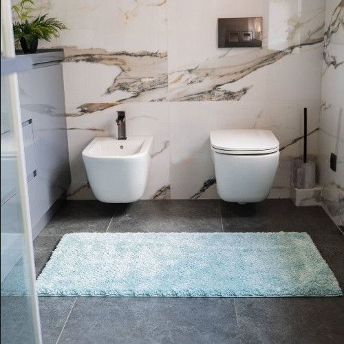 Килимок для ванної 60*120см антибактеріальний Tropical Sea м'ятний Дариана | Зображення 6