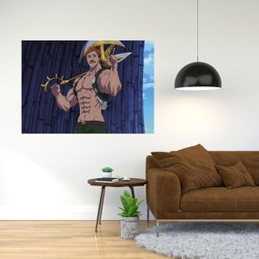 Плакат-постер з принтом Кавун Nanatsu no Taizai - Сім смертних гріхів А1 ПЛ000832(A1)